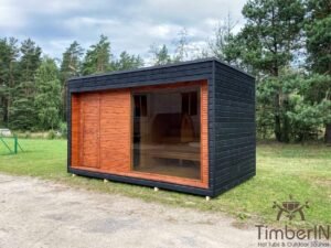 Moderne buitensauna 5x3x3 6