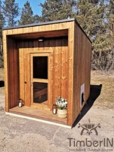 Moderne buitensauna mini (26)
