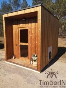 Moderne buitensauna mini (31)