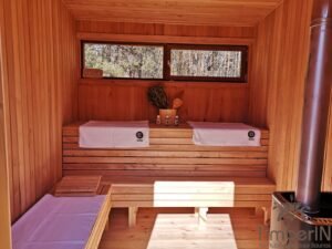 Moderne buitensauna mini (38)