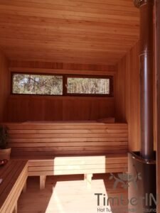 Moderne buitensauna mini (47)