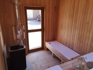 Moderne buitensauna mini (9)