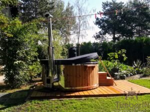 Houtgestookte hottub jacuzzi met massagejts – timberin rojal (1)