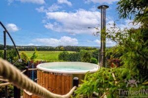 Houtgestookte hottub jacuzzi met massagejts – timberin rojal (1)