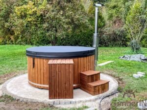 Houtgestookte hottub jacuzzi met massagejts – timberin rojal (2)