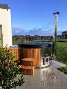 Houtgestookte hottub jacuzzi met massagejts – timberin rojal (2)