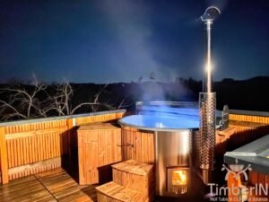 Houtgestookte hottub jacuzzi met massagejts – timberin rojal (2)