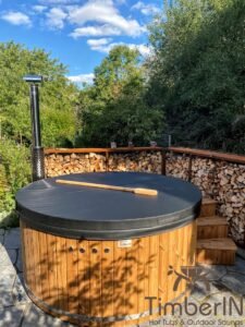 Houtgestookte hottub jacuzzi met massagejts – timberin rojal (3)