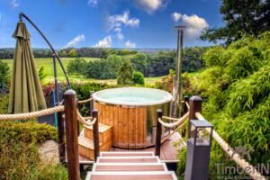 Houtgestookte hottub jacuzzi met massagejts – timberin rojal (3)