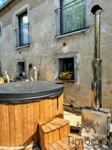 Houtgestookte hottub jacuzzi met massagejts – timberin rojal (3)