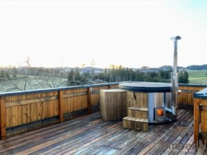 Houtgestookte hottub jacuzzi met massagejts – timberin rojal (4)