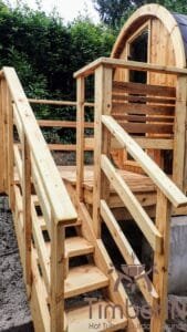 Small barrel sauna for 2 4 persons 2