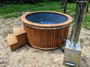 Fiberglass Outdoor Hot Tub With External Heater (23)