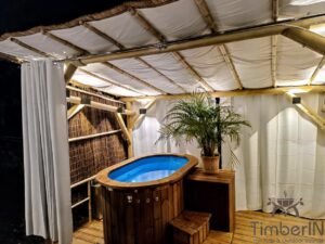 Glasvezel hottub jacuzzi voor 2 personen