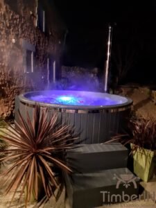 Hottub jacuzzi WPC – Thermohout met SMART pellets houtgestookte kachel 3