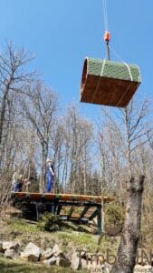 Outdoor home sauna pod (1)