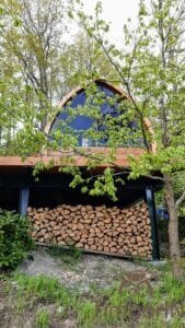 Outdoor home sauna pod (5)