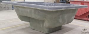 Rechthoekig bubbelbad met externe houtkachel (7)