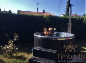 SMART Pellet or Wood Fired Burning hot tub WPC – Thermowood 3