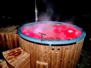 Wood Burning Fiberglass Hot Tub With Jets Wellness Royal (1)