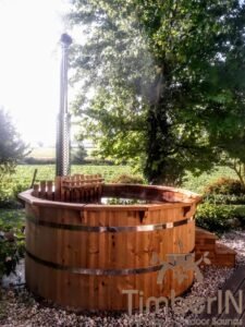 Houten Hottub jacuzzi thermo hout deluxe 2