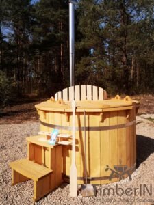 Wood fueled hot tub spruce – larch (11)