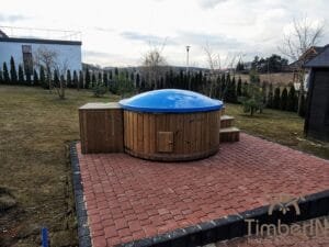 Electric wooden hot tub 4