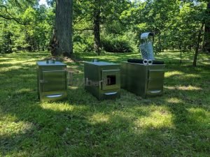 External Wood Heated Spa Heater Rectangular Model (1)
