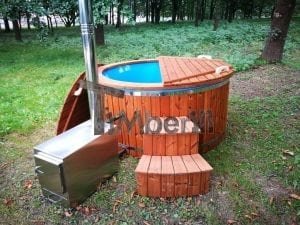 Fiberglass Outdoor Spa With External Burner 4