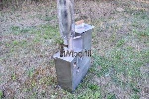 Inside stainless steel hot tub heater 111