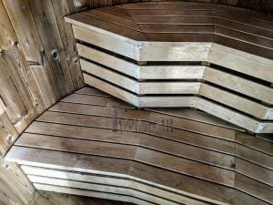 Outdoor sauna for limited garden space 18