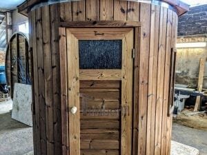 Outdoor sauna for limited garden space 6