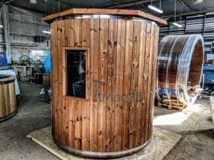 Outdoor sauna for limited garden space 7
