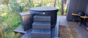 WPC hot tub with electric heater 10