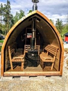 Outdoor Garden Sauna Igloo Design (1)