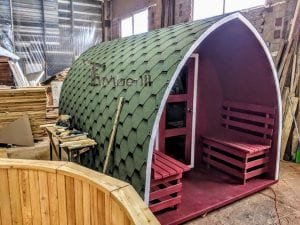 Outdoor Garden Sauna Igloo Design (3)