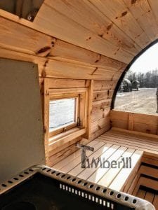 Outdoor Barrel Round Sauna 16 1