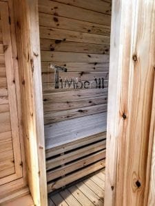 Outdoor Barrel Round Sauna (21)