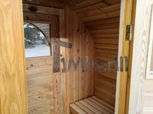 Outdoor Garden Sauna With Full Panoramic Glass (10)