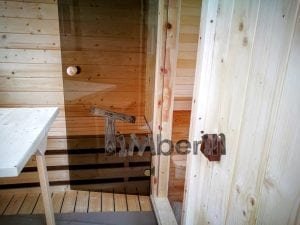 Rectangular Wooden Outdoor Sauna 43