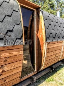 Rectangular Wooden Outdoor Sauna (7)