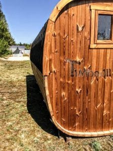 Rectangular Wooden Outdoor Sauna (9)