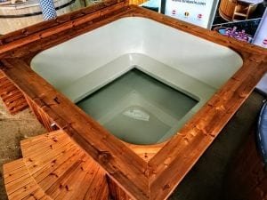 Wood Fired Hot Tub Square Rectangular Model With External Wood Burner (8)