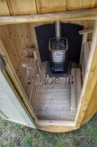 Wooden vertical sauna Harvia 12
