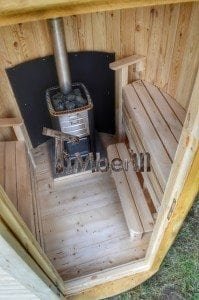 Wooden vertical sauna Harvia 13