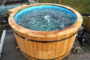 Kunststof hottub jacuzzi ronde (1)