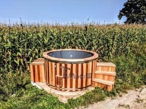 Electric outdoor hot tub Wellness Conical 26