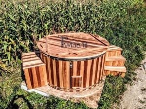 Electric outdoor hot tub Wellness Conical 35