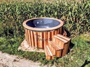 Electric outdoor hot tub Wellness Conical 37