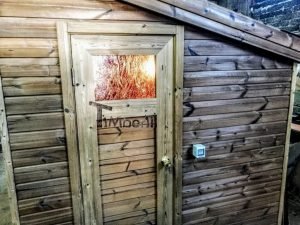 Modern Outdoor Garden Sauna 11